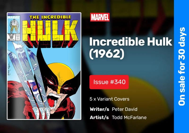 Marvel Comics - Incredible Hulk #340 1
