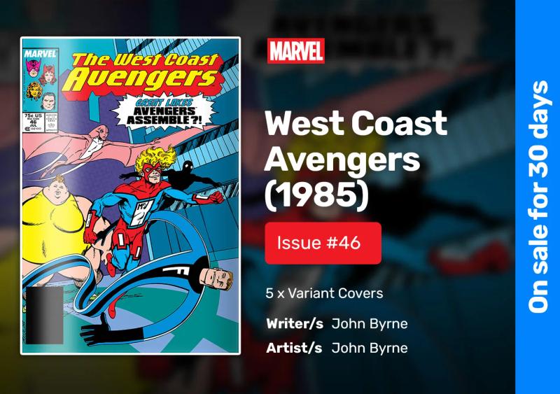 Marvel Comics - West Coast Avengers #46 1