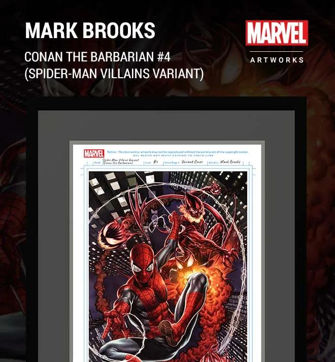 Mark Brooks – Spider-Man Villains variant (Conan The Barbarian) #4 image 1