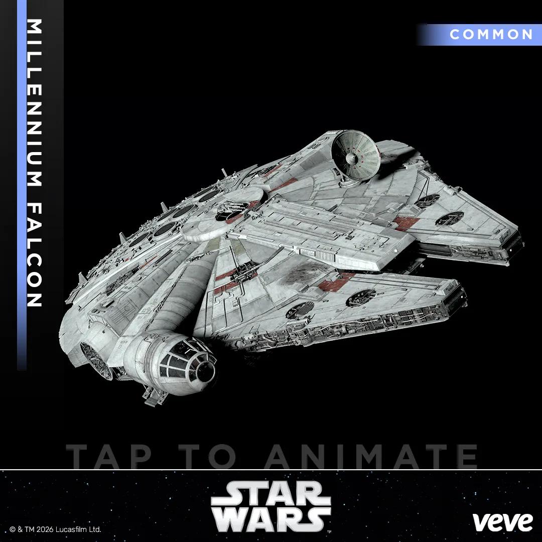 Star Wars Vehicles Series 8 - Millennium Falcon