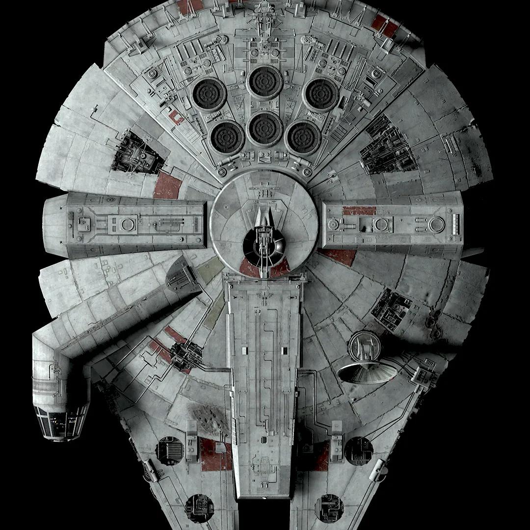 Star Wars Vehicles Series 8 - Millennium Falcon