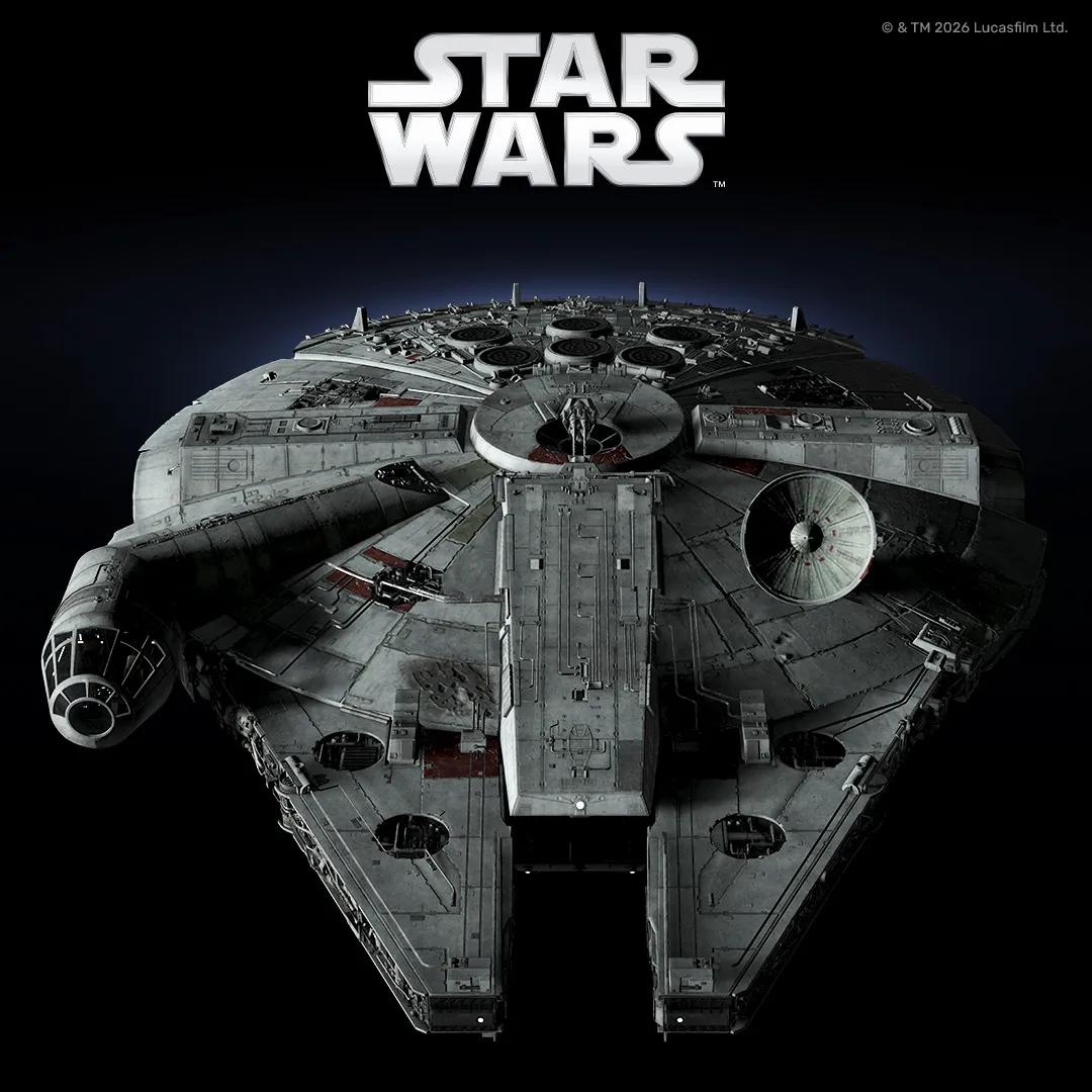 Star Wars Vehicles Series 8 - Millennium Falcon