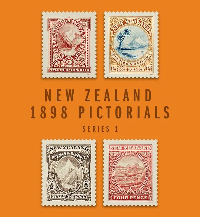 New Zealand 1898 Pictorials - Series 1 image 1