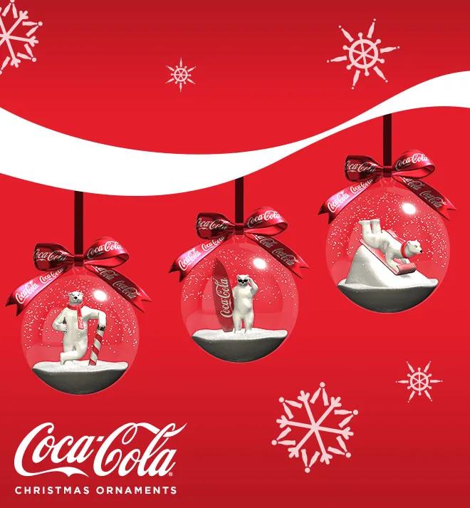 Coca-Cola Christmas Ornaments image 1