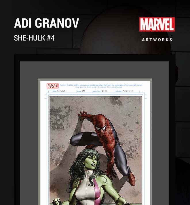 Adi Granov - She-Hulk #4 image 1