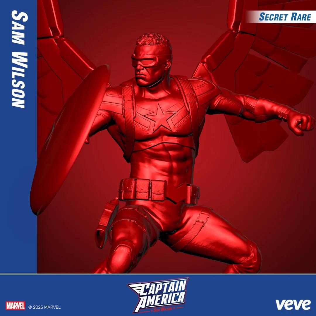Sam Wilson - Marvel Metallic Red image 1