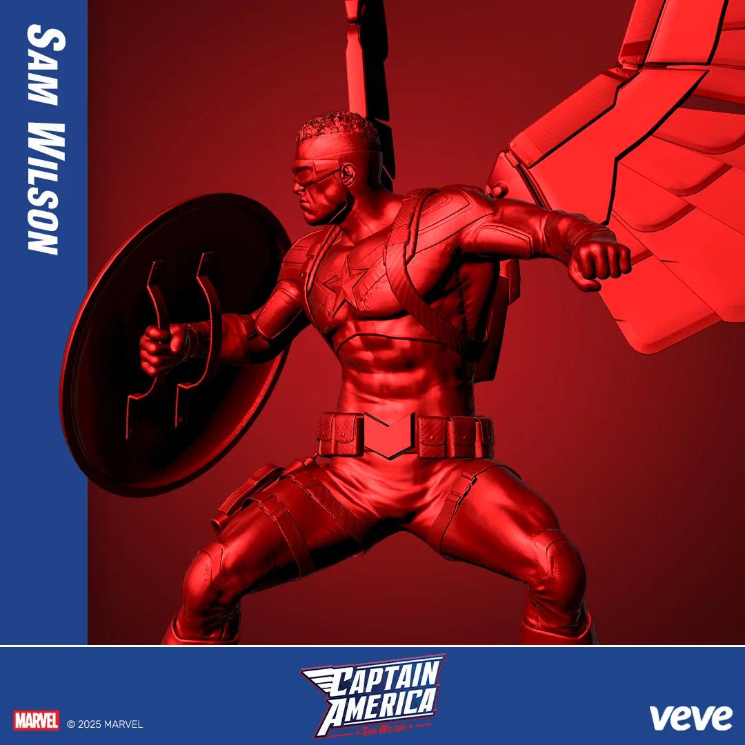 Sam Wilson - Marvel Metallic Red image 4