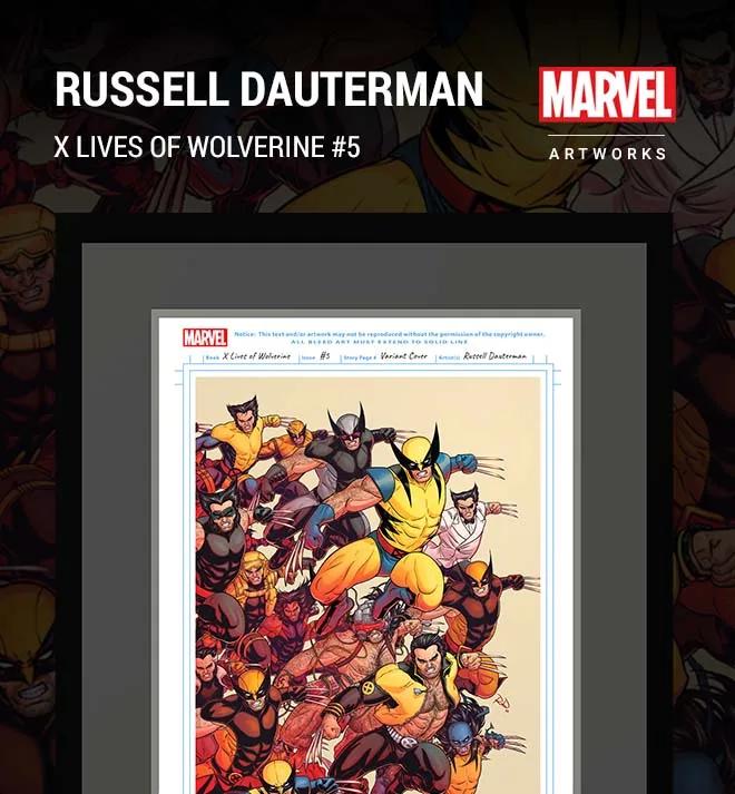 Russell Dauterman - X Lives of Wolverine #5 image 1