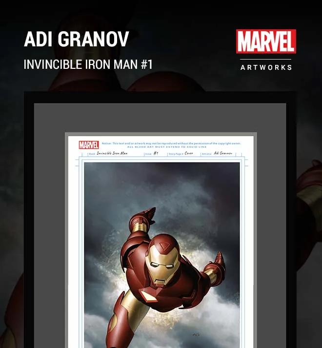 Adi Granov - Invincible Iron Man #1 image 1