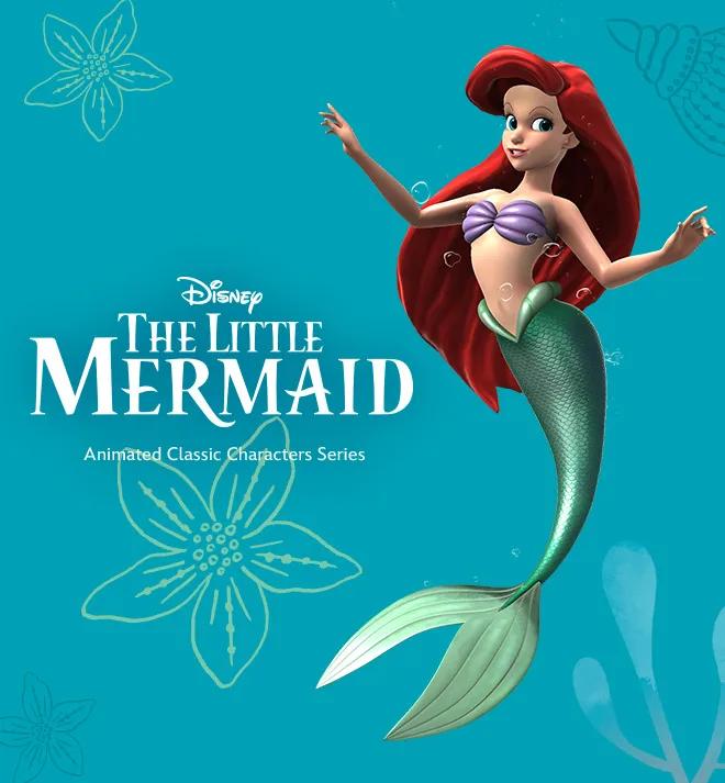 Disney The Little Mermaid Animated Classic Character Series image 1