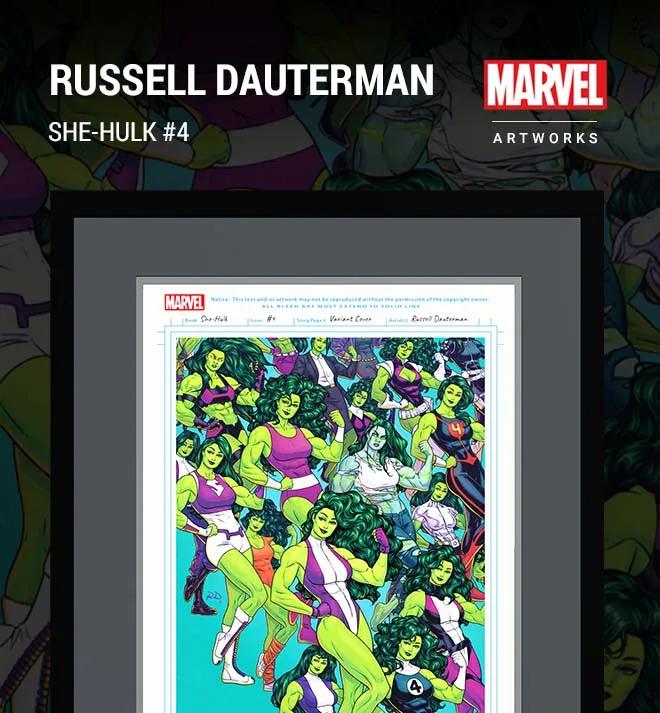 Russell Dauterman - She-Hulk #4 image 1