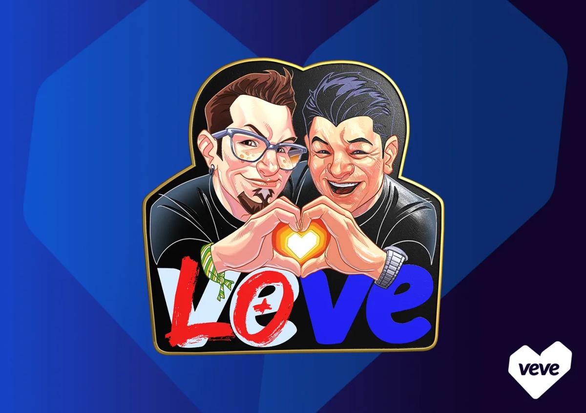 VeVe Love Digital Pin - Mark Brooks X David Yu