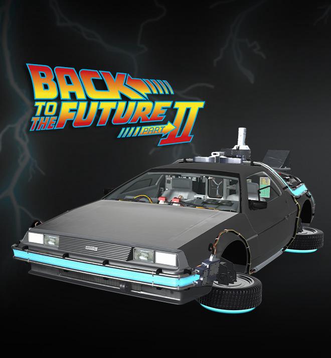 DeLorean Time Machine - Hovering Version image 1