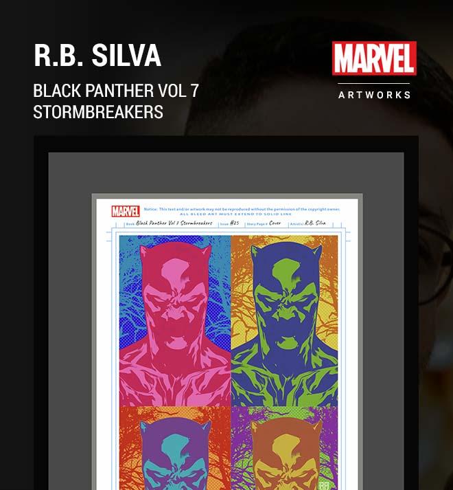 R.B. Silva - Black Panther Vol. 7 #25 (Stormbreakers Variant) image 1