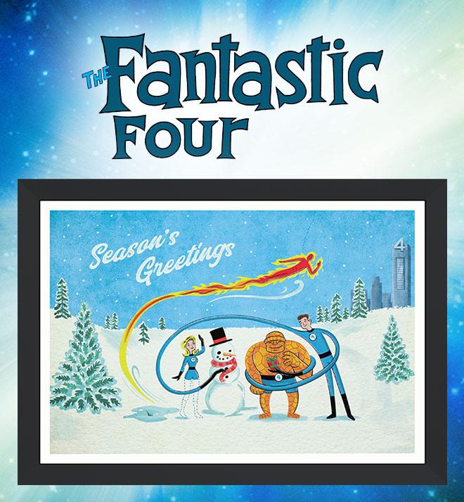 Fantastic Four Holiday Card image 1
