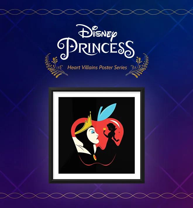 Disney Princess Heart Villains Poster Series image 1