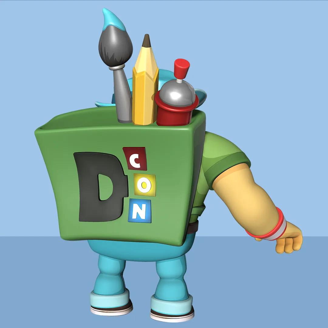 Scott Tolleson - DCon Mascot image 12