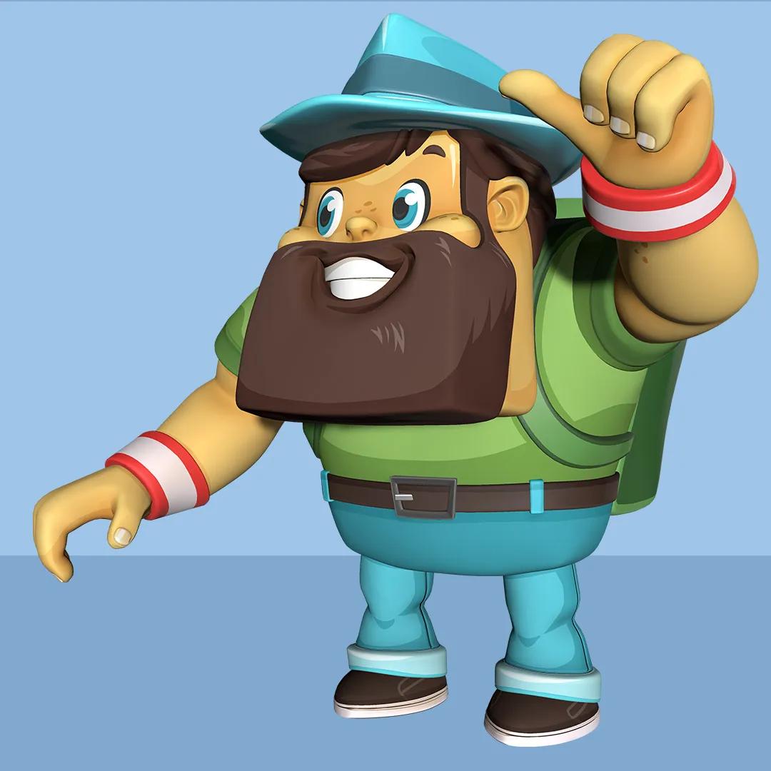 Scott Tolleson - DCon Mascot image 11