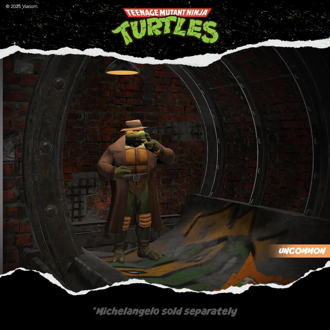 Teenage Mutant Ninja Turtles - Michelangelo Base Diorama
