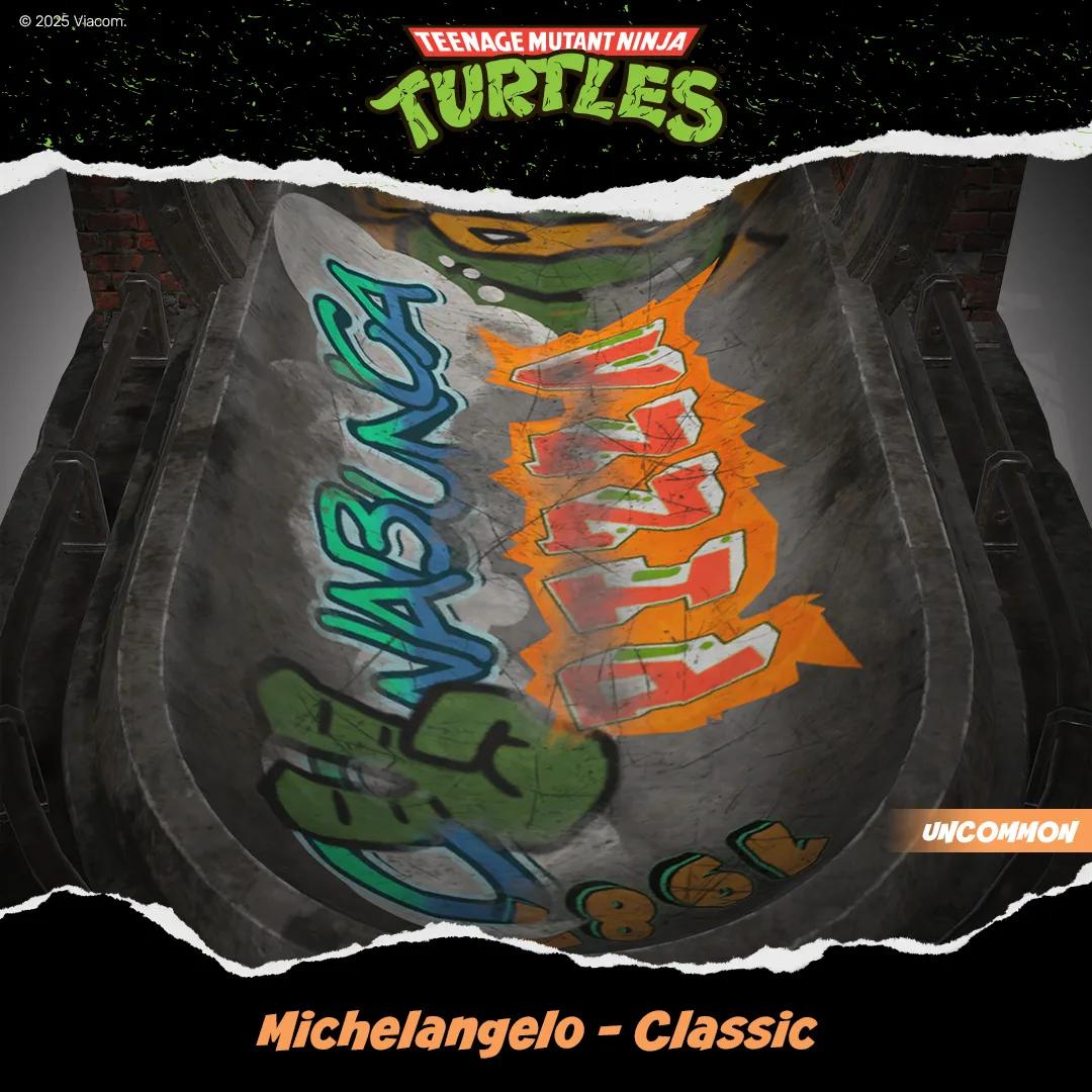 Teenage Mutant Ninja Turtles - Michelangelo Base Diorama