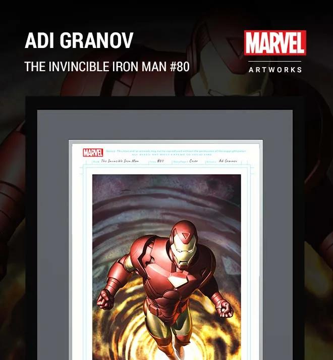 Adi Granov - The Invincible Iron Man #80 image 1