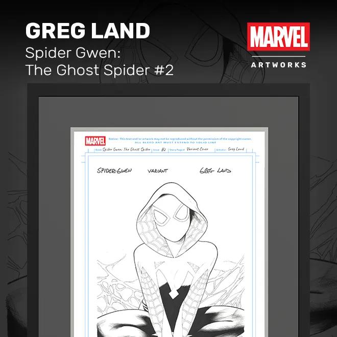 Greg Land – Spider Gwen: the Ghost-Spider #2 image 1
