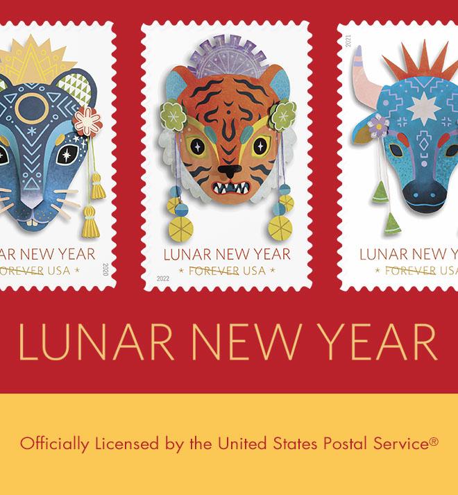 Lunar New Year Stamps image 1