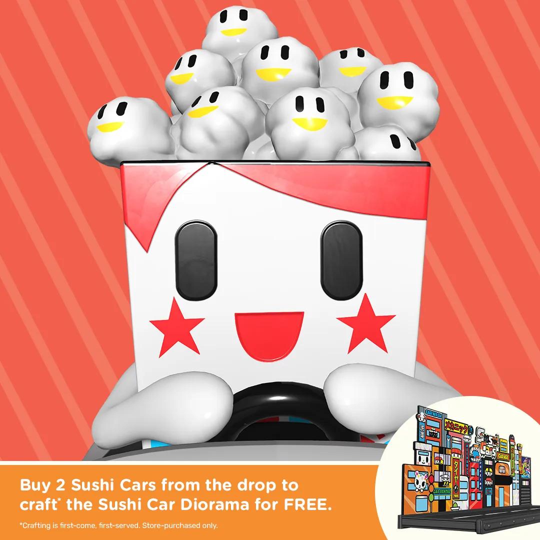 tokidoki Sushi Cars