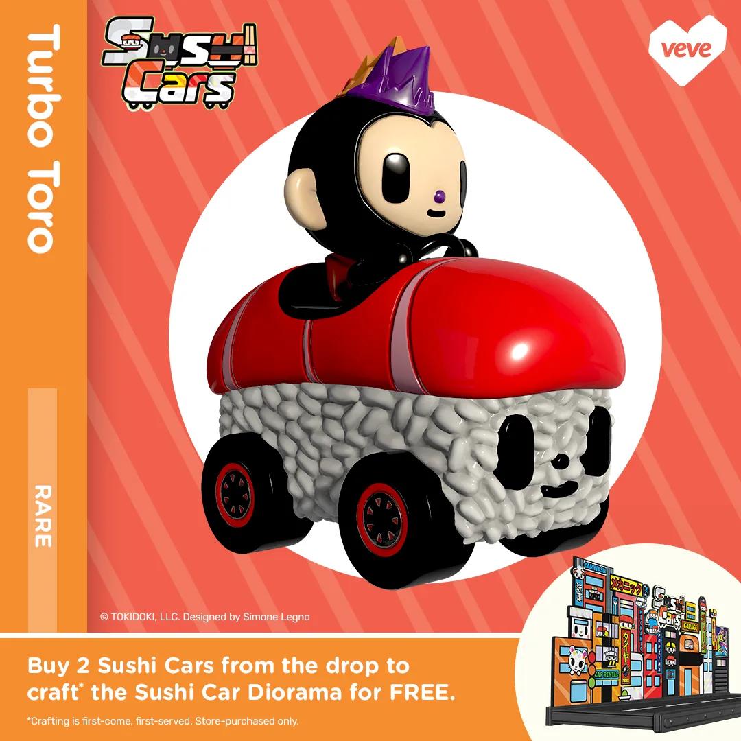 tokidoki Sushi Cars