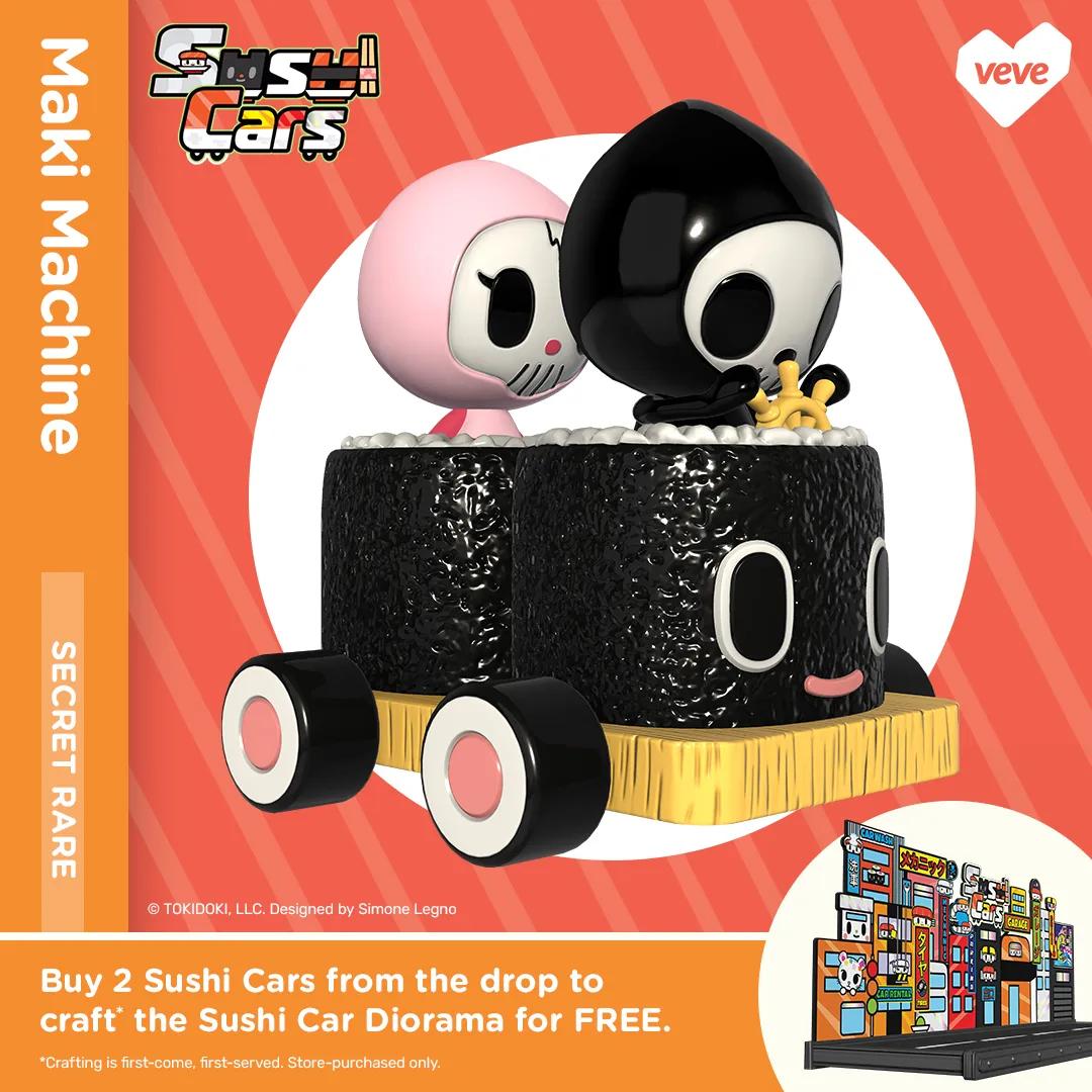 tokidoki Sushi Cars