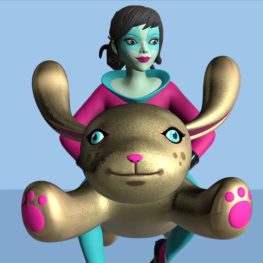 Tara McPherson - Bunny Rider image 5