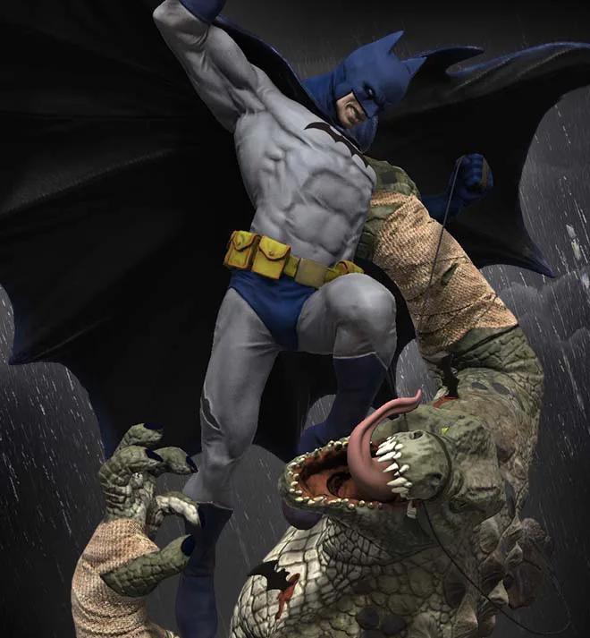 Batman vs. Killer Croc image 1