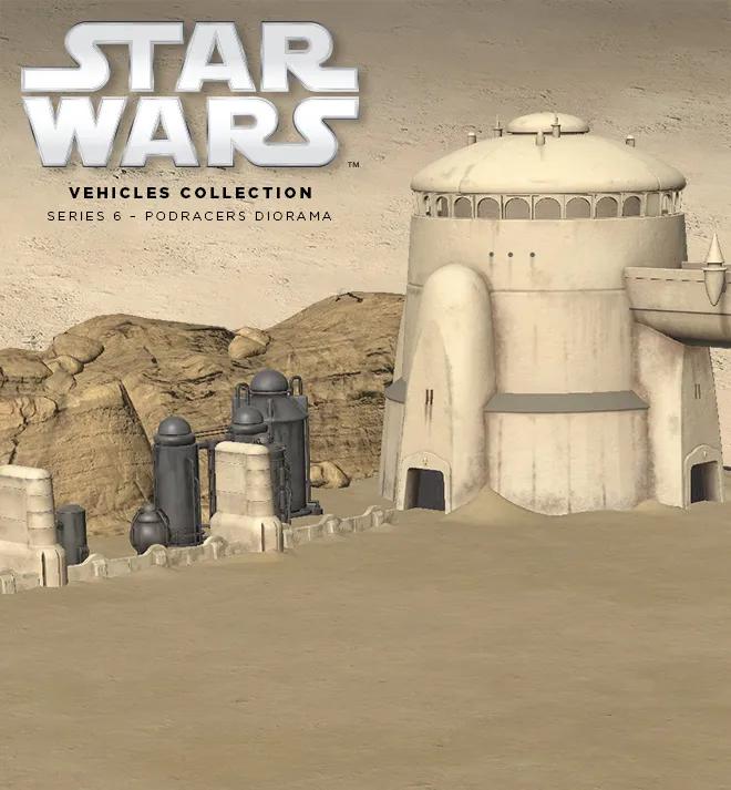 Star Wars Vehicles Series 6 - Podracers Diorama Series image 1