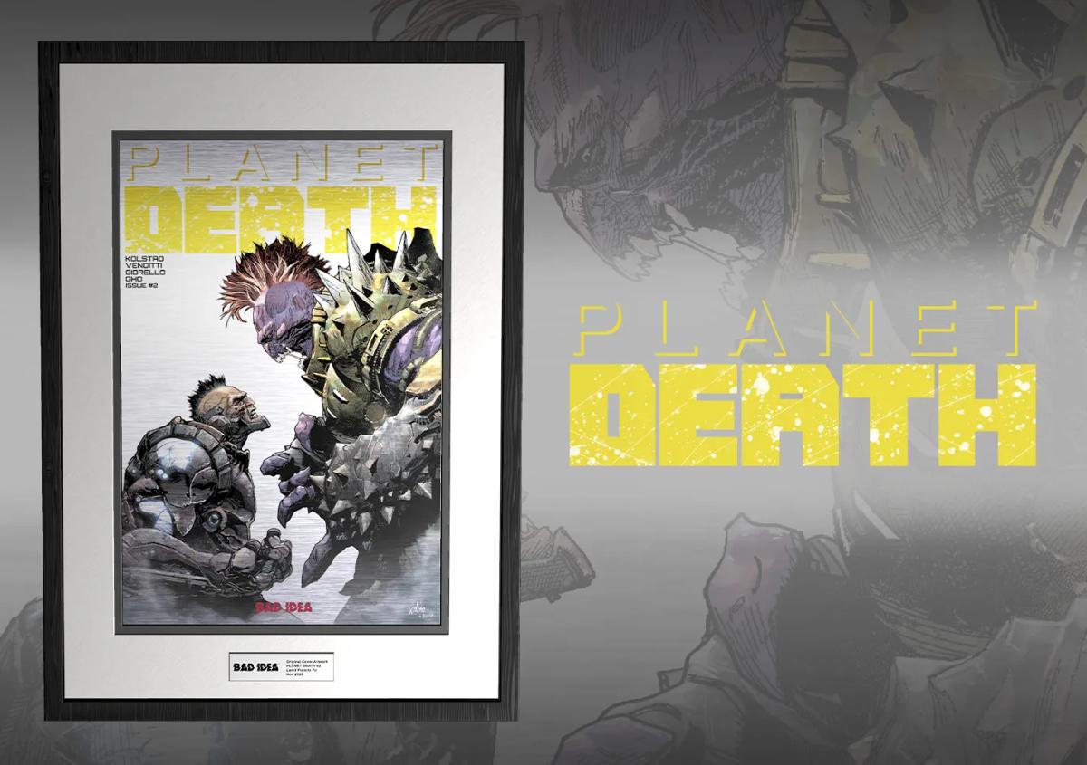 PLANET DEATH #2 Framed Art Series
