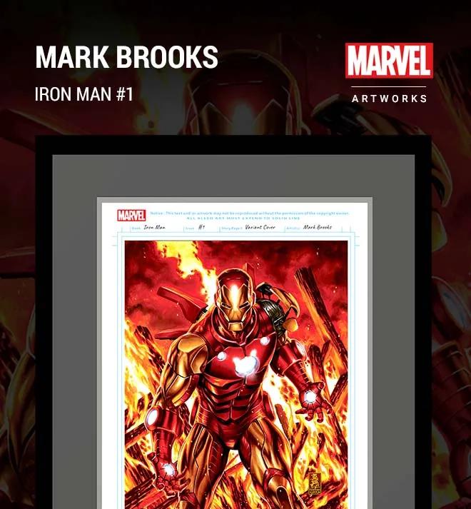 Mark Brooks - Iron Man #1 image 1