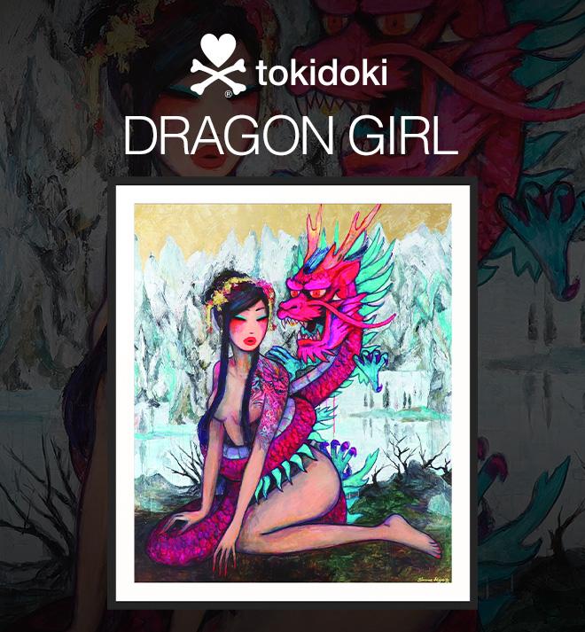 Simone Legno of tokidoki - Dragon Girl image 1
