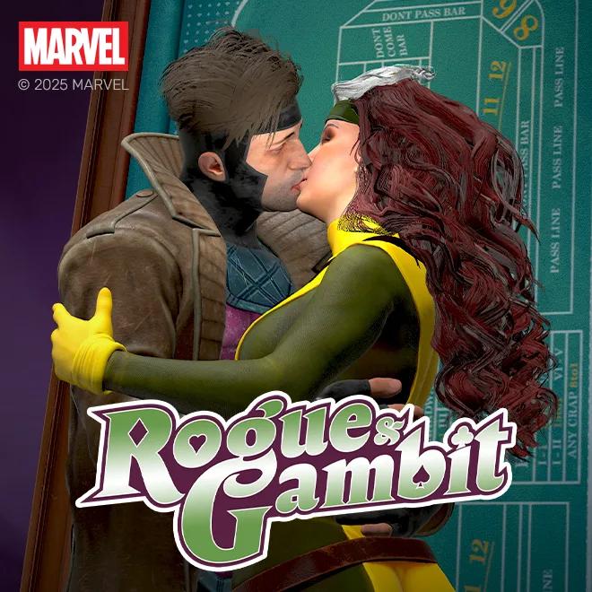 Rogue & Gambit - Kinetic Kiss image 1