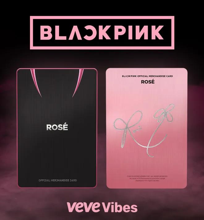 BLACKPINK ROSÉ Pink Venom Card image 1