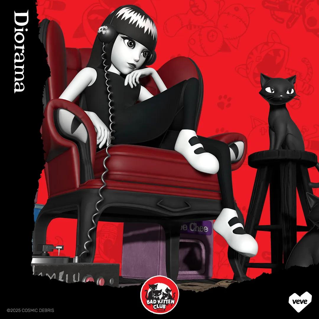 Emily The Strange - Bad Kitten Club Lounge image 2