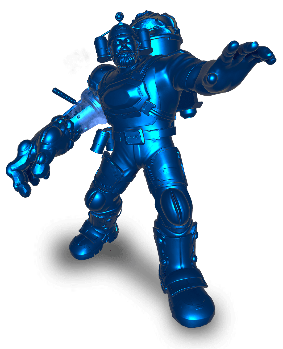 Coleccionable Corey - Blue Metallic