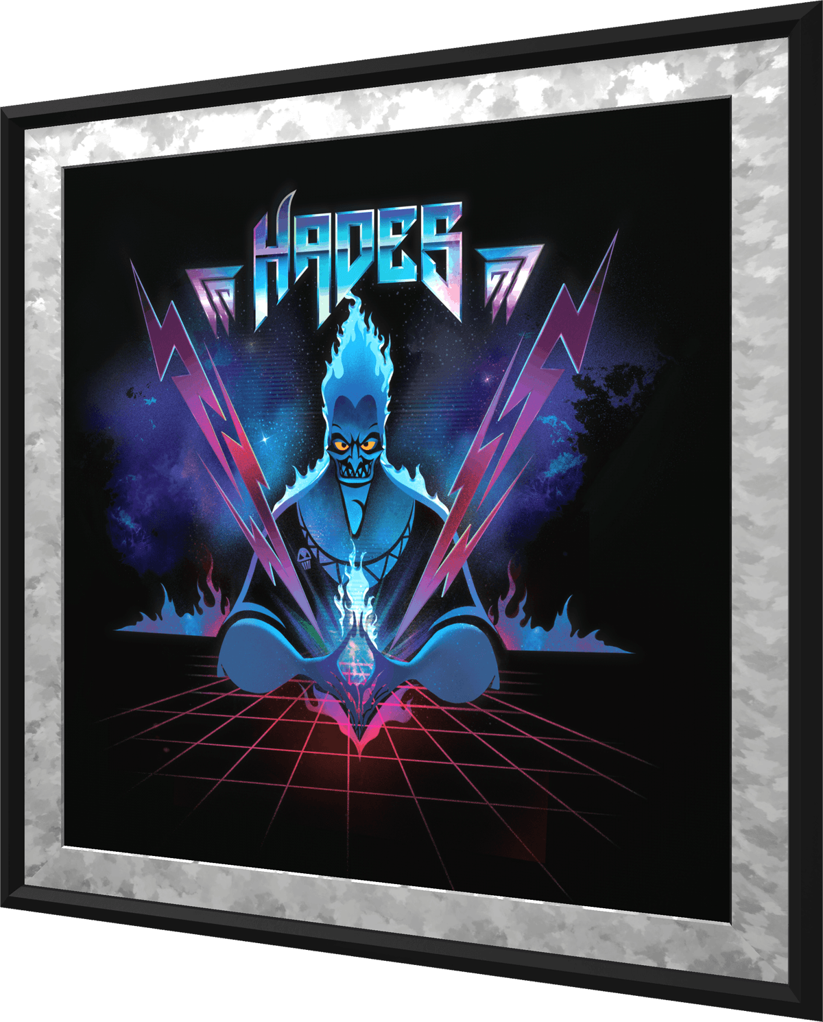 Hades: Vintage Metal Poster