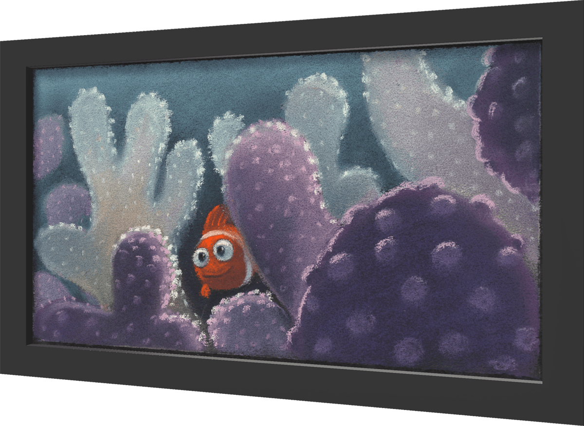 Peeking Through the Coral