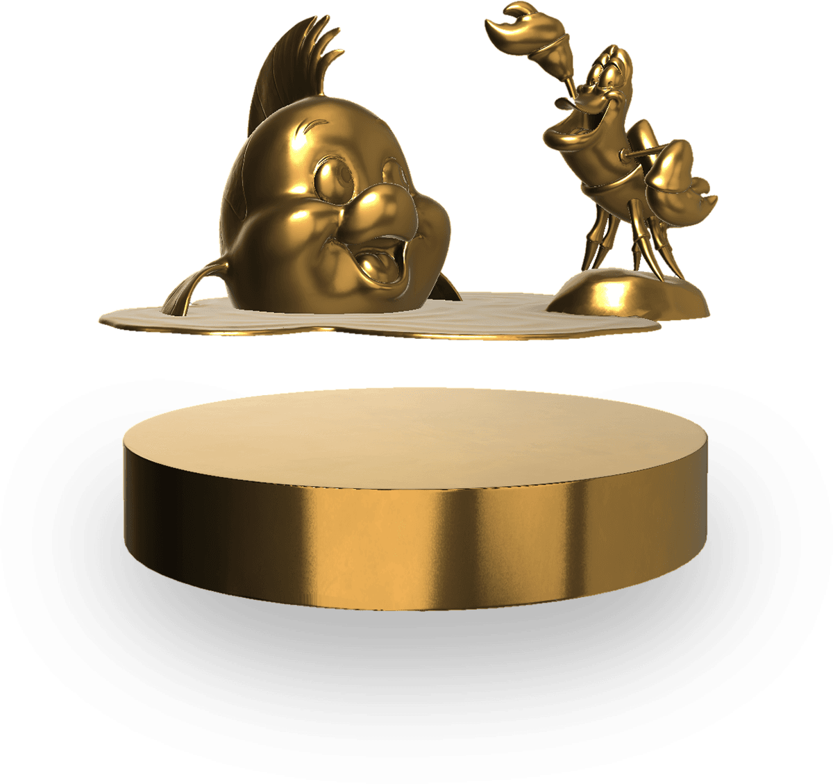 Flounder and Sebastian