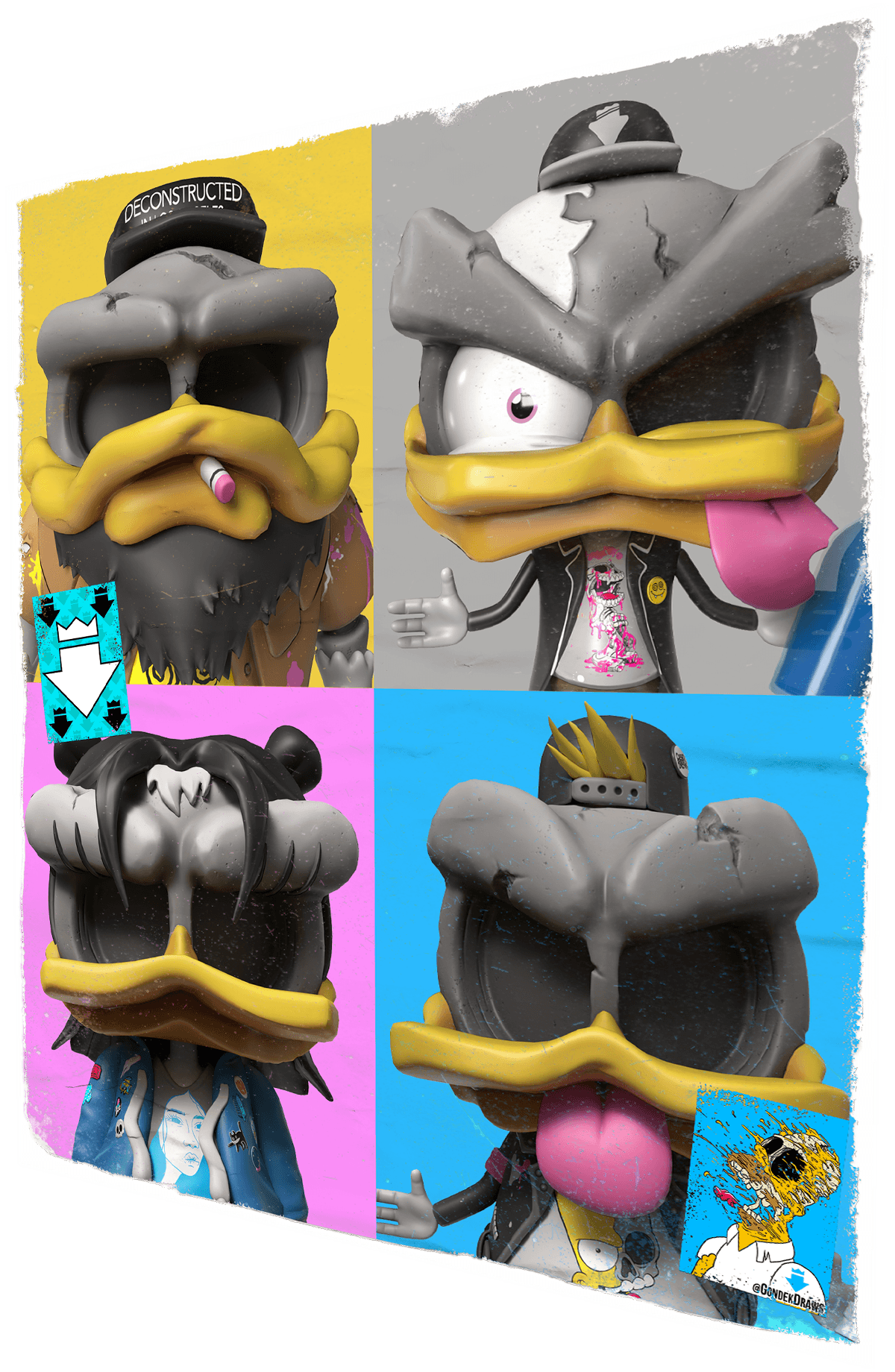 DEADBEATS - Dysfunctional Family StreetPrint image 1