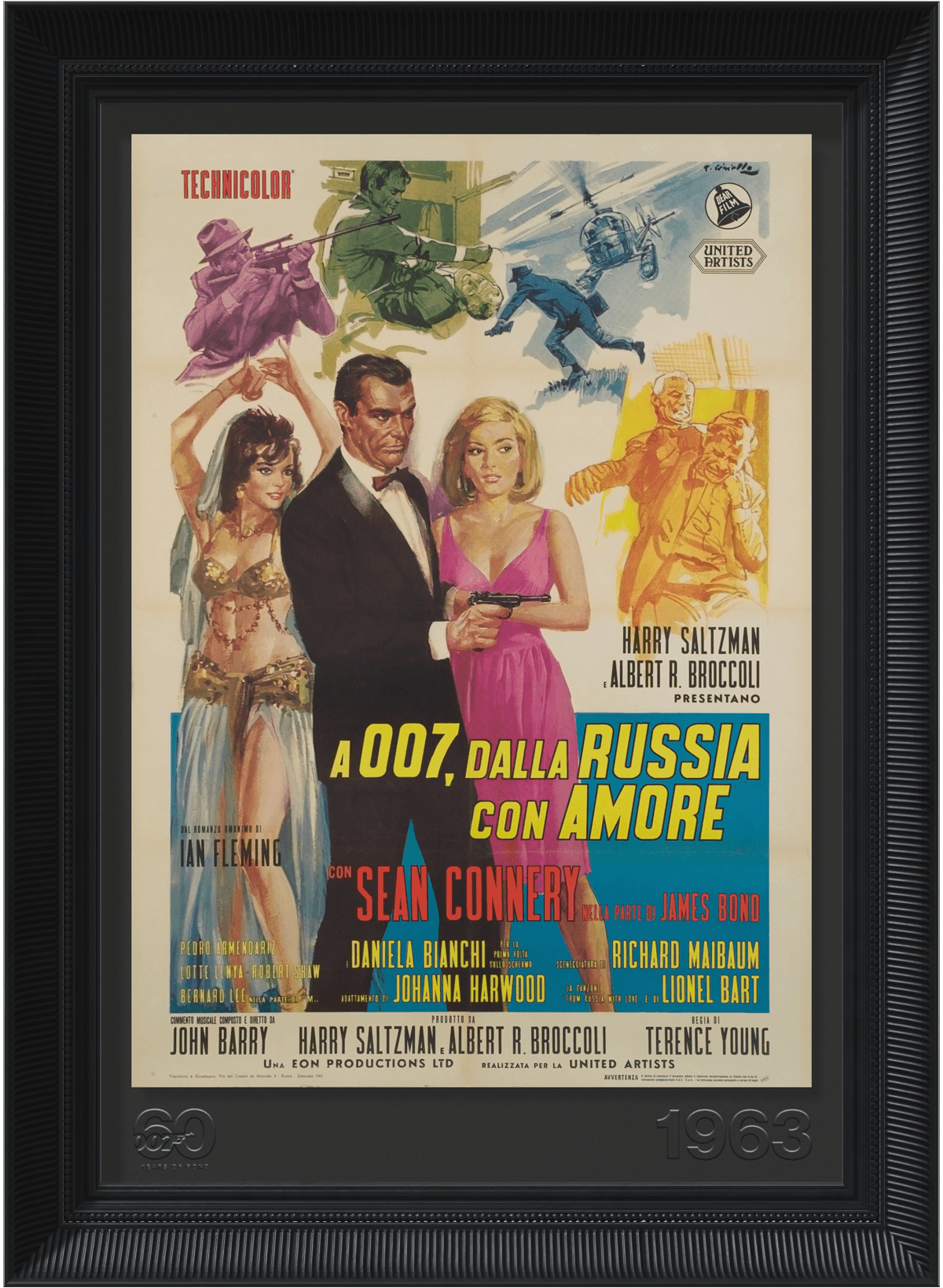 From Russia With Love - Italian Duo Poster
