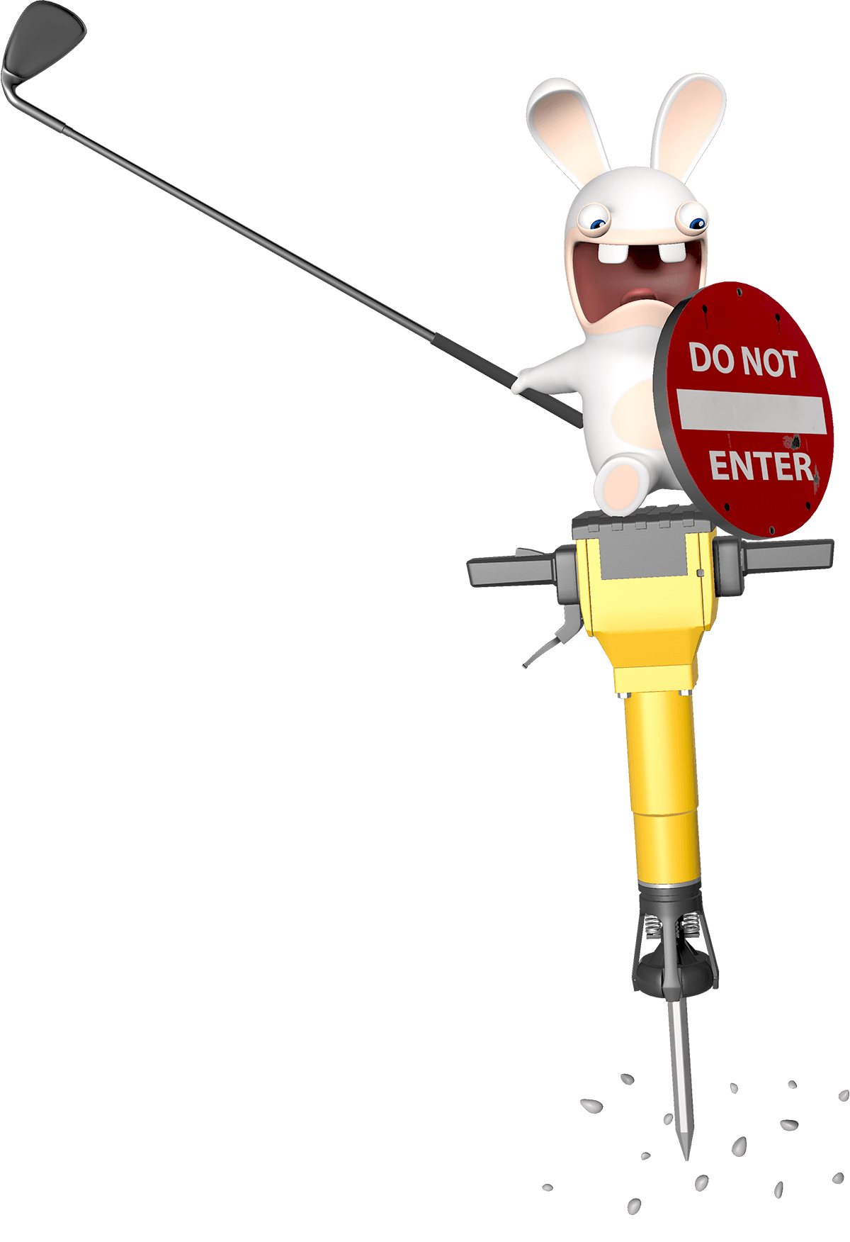 Rabbid Roadblock image 1