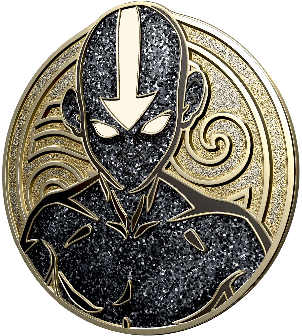 Avatar-Themed Aang Pin - Air