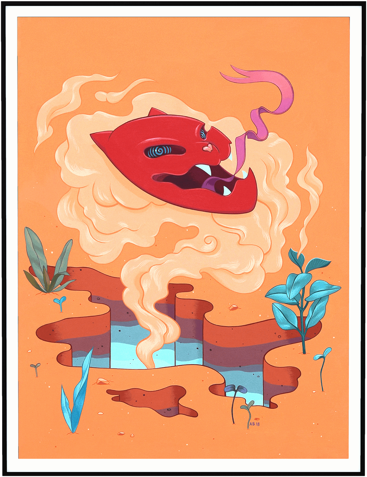 Objet de collection Fissure Demon - Allison Bamcat