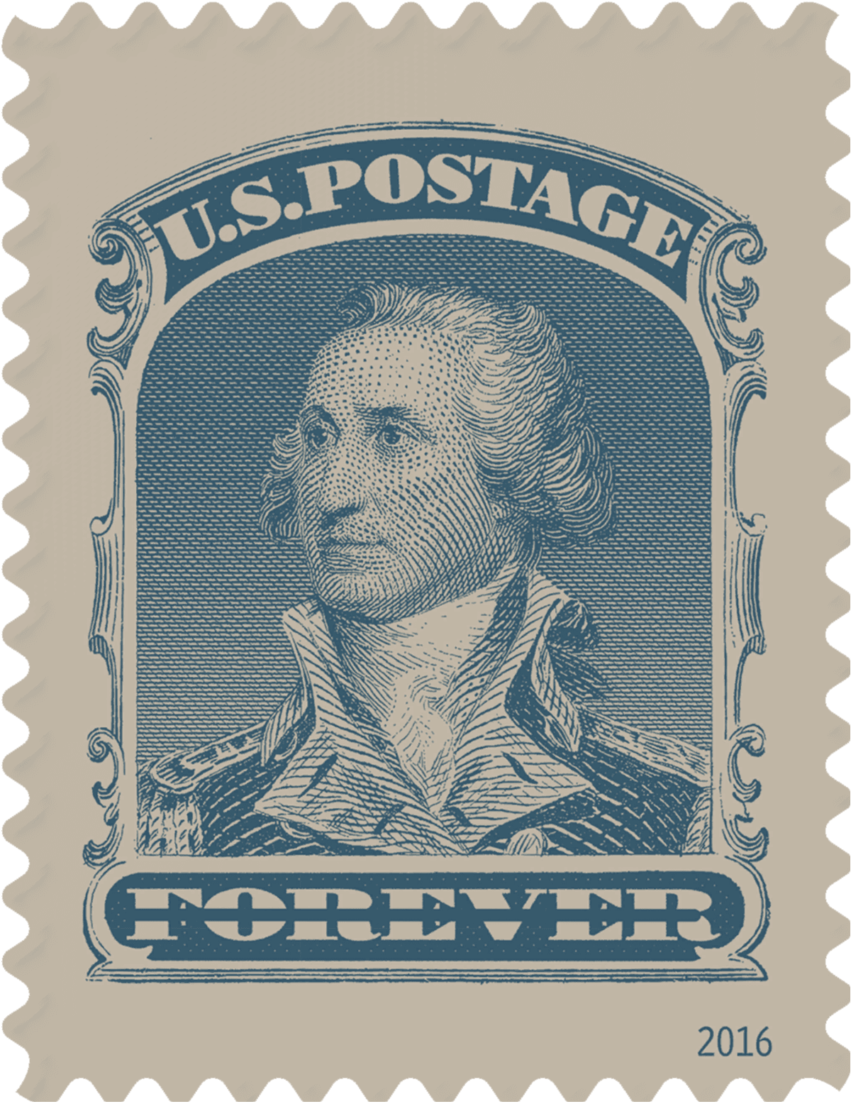 1860 George Washington (originally 90 cents) image 1