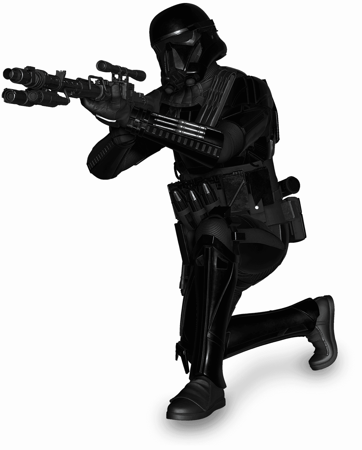 Death Trooper DLT-19D - Crouching